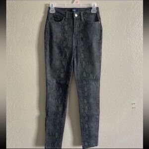 YMI Snake Print Jeans
